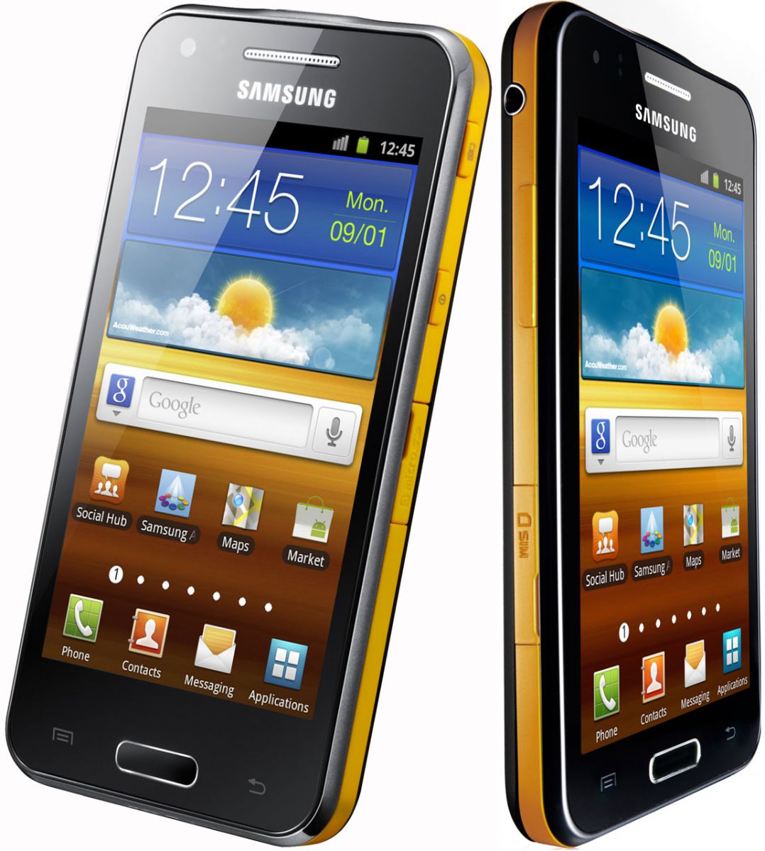 Samsung Galaxy Beam side