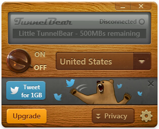 Tunnelbear login