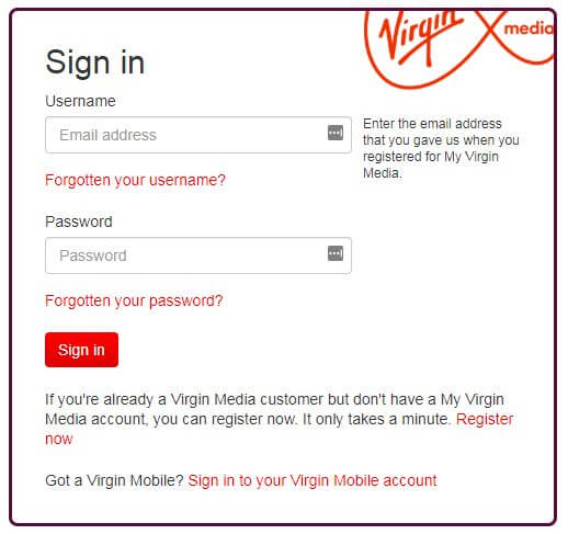 change virgin contract